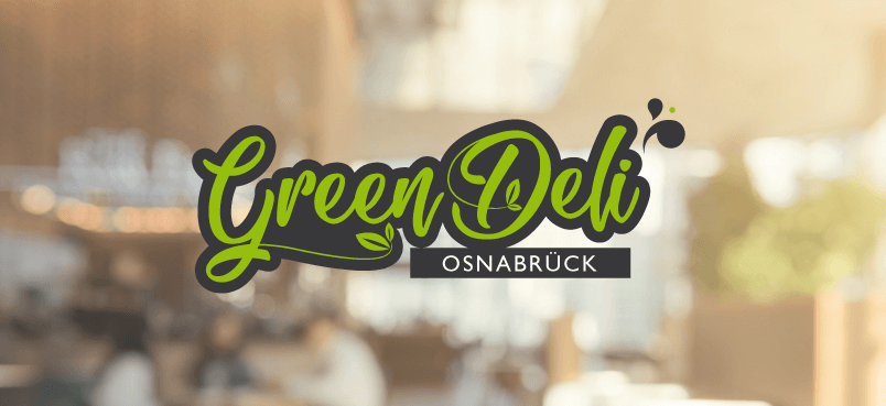 Green Deli Logo Design Bio Natur