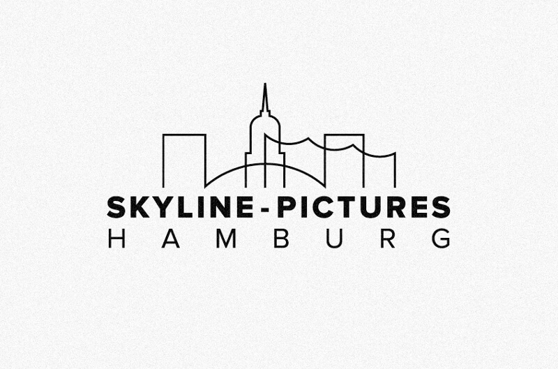 Skyline Pictures Hamburg 288391 Black And White Logo