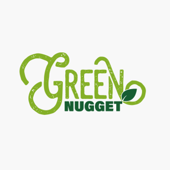 Green Nugget Grünes Logo Design