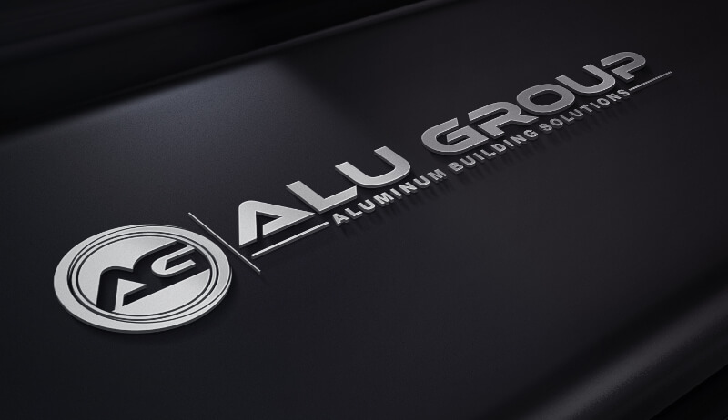 Alu Group Bauunternehmen Logo Design 678415