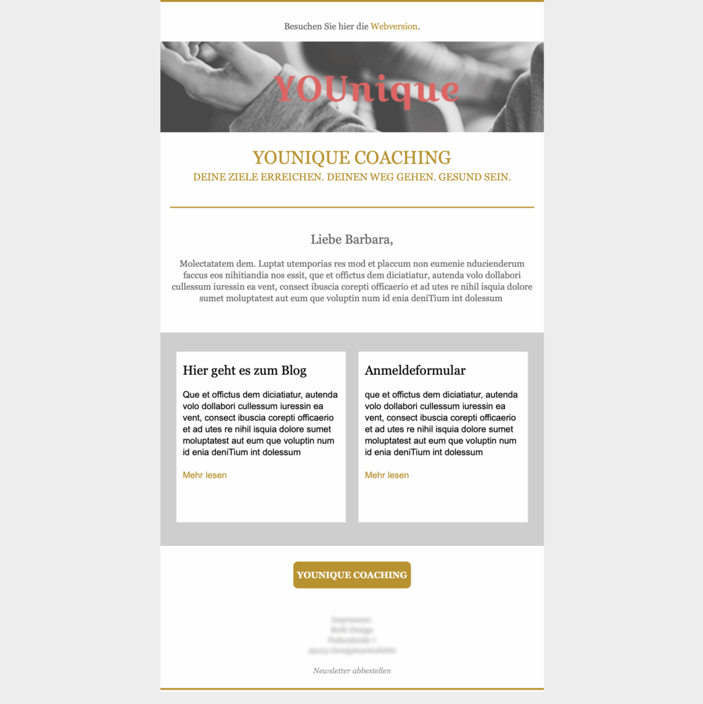 Newsletter-Design