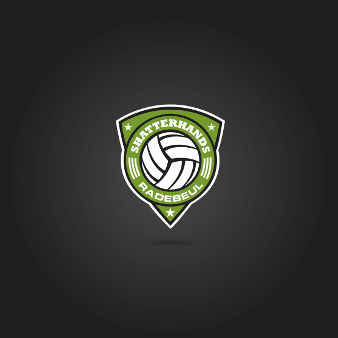 Logo Emblem Volleyball Verein Shatterhands Radebeul