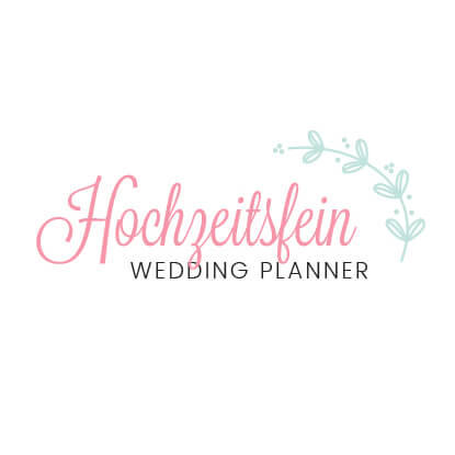 Hochzeitsfein Wedding Planner Logo Rosa 923371