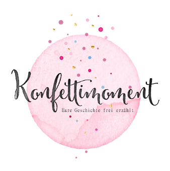 Konfettimoment Logo rosa