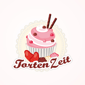 Torten Zeit Logo rosa