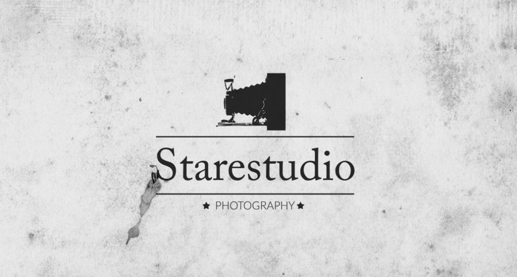 441218 Stare Studio Retro Logo Design