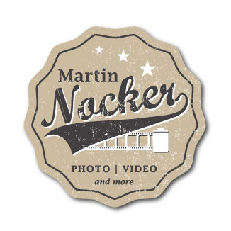 936789 Martin Nocker Photo Video Emblem Logos Vintage Look