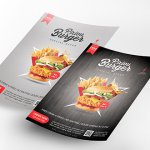 Flyer-Design Burger