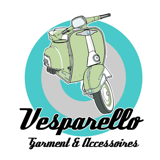 Retro Logo 531763 Vesparello Design