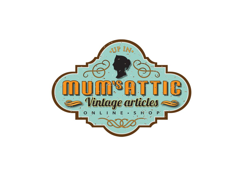 Vintage Logo 383319 Mums Attic Vintage Articles