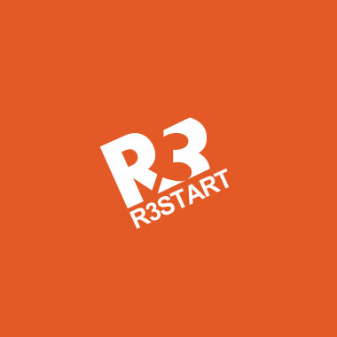 r3start gaming Logo Wortmarke