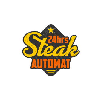 Emblem 24hrs Steak Automat Orange Logo 162757