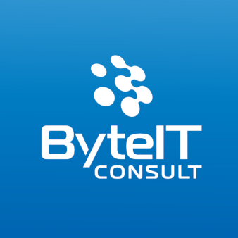 ByteIT Consult 165986 Minimalistische Moderne Logo-Designs