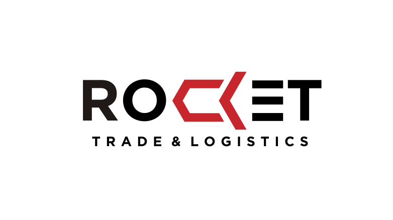 Transport Logo, Rocket Trade and Logistics