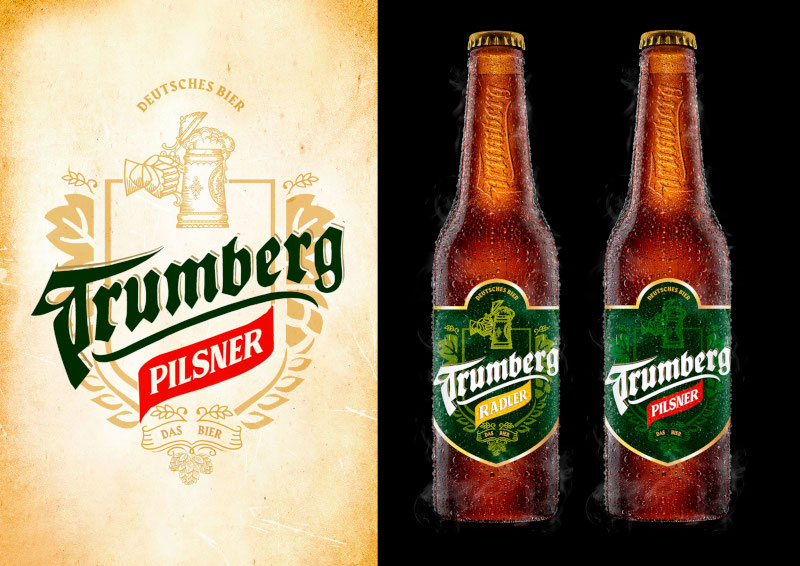 Trumberg Pilsner Design Bieretiketten 522786