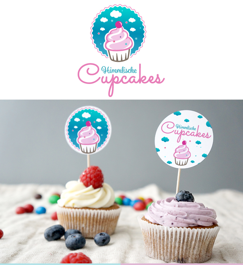 Logo für Himmlische Cupcakes 