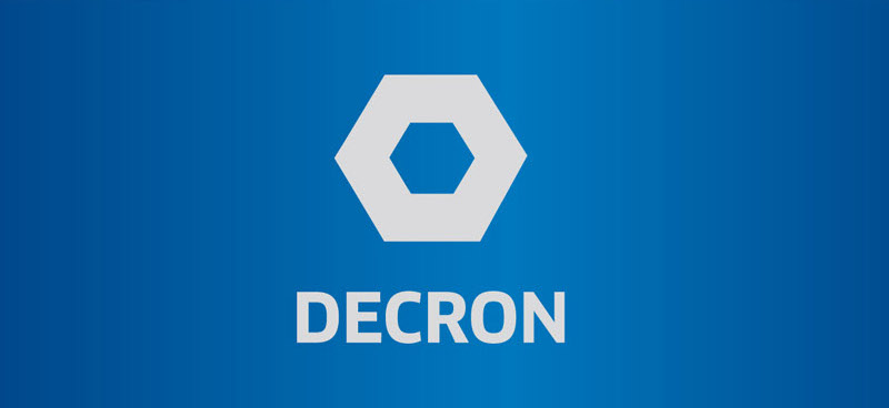 Flat Logo Design Decron