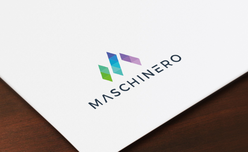 Maschinero-Flat-Logo-Design