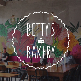 Betty Bakery rundes Cafe Logo