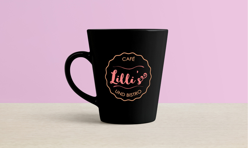 Cafe-Lillis-rund-Logo-Design