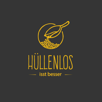 Hüllenlos-Gelbes-Logo-Design