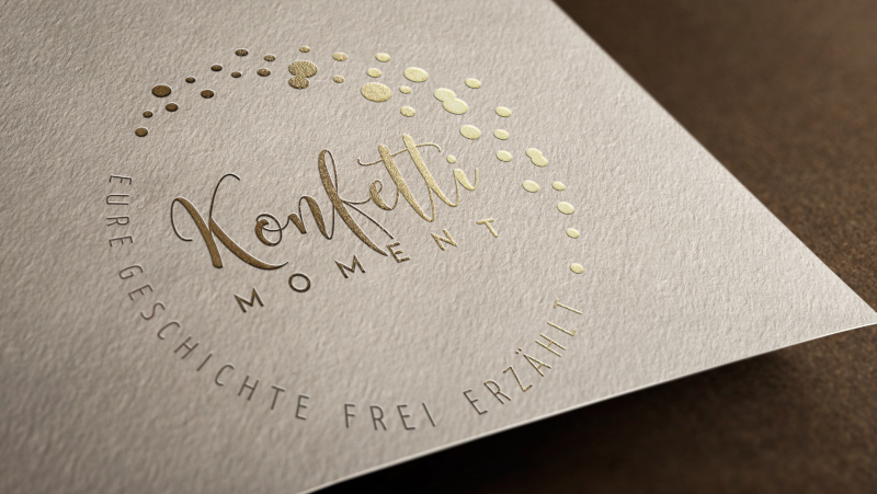 Konfetti-Moment-rundes-Logo