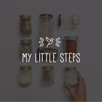 Cooles Logo für My Little Steps