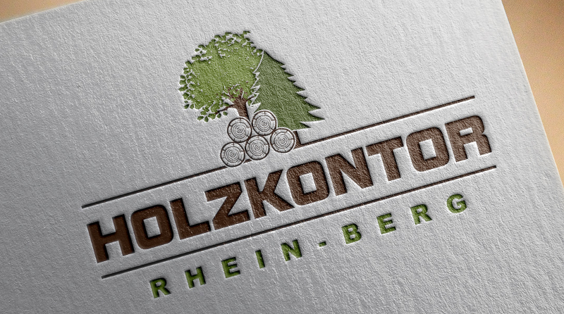 Forstbetrieb Logo, Holzkontor