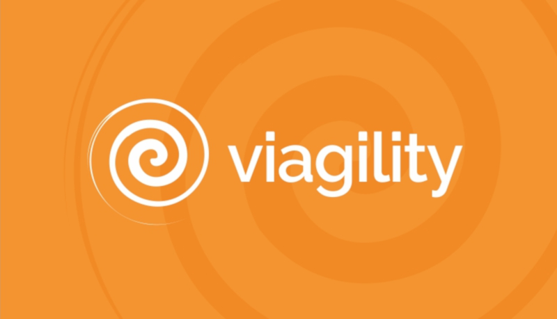 Viagility-Logoformen-Spirale-Logo-Design