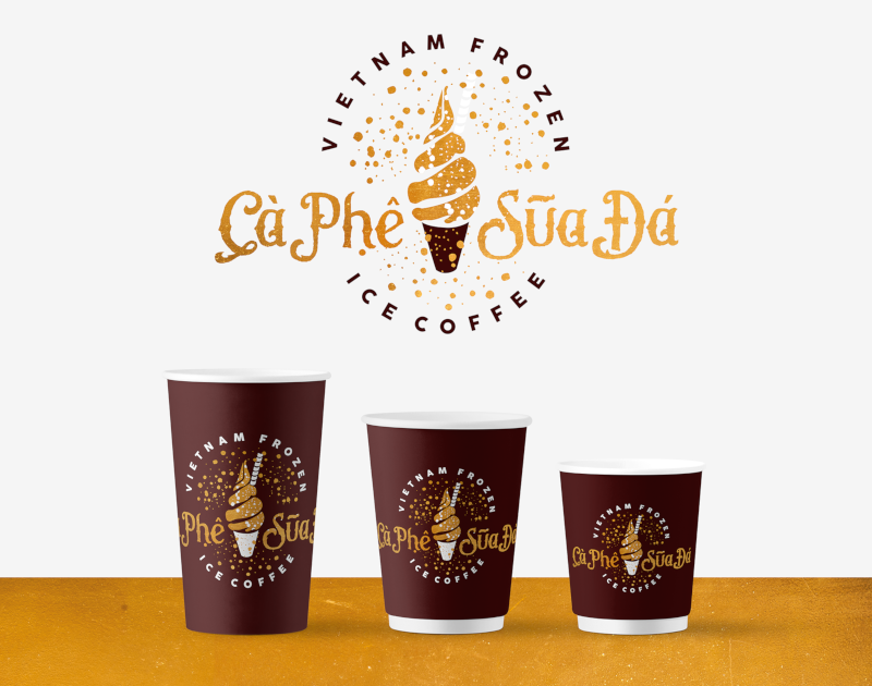 Vietnam-Frozen-Ice-Coffee-Logo-für-Food