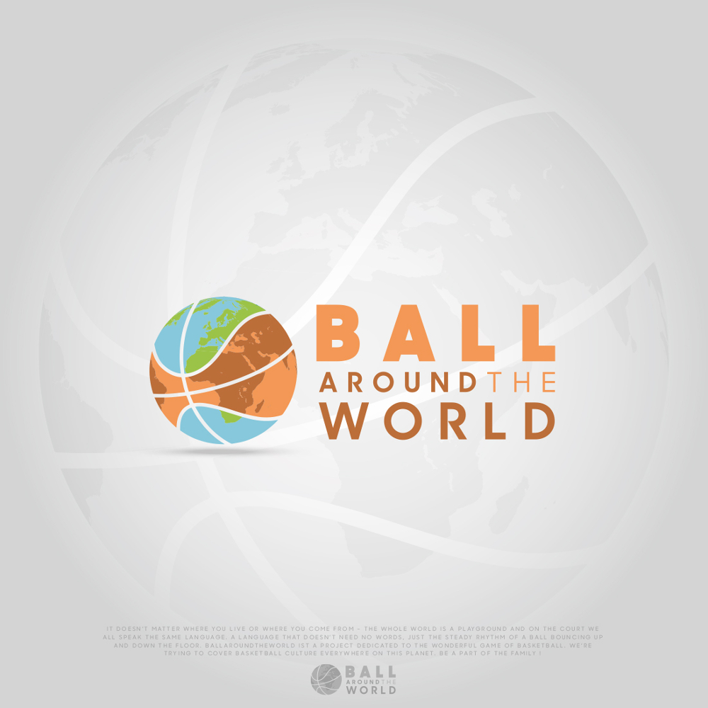 Erde Logo für Ball around the World