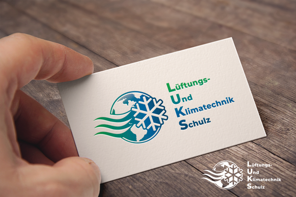 Logo Design mit Erde für LUKS