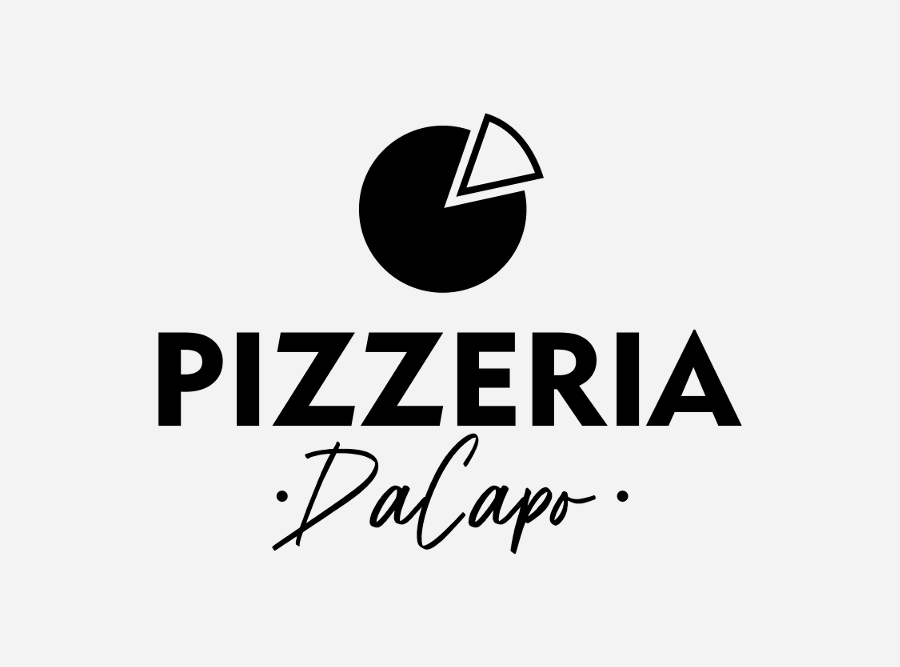 Pizza Logo für kleine Pizzeria mit Lieferdienst