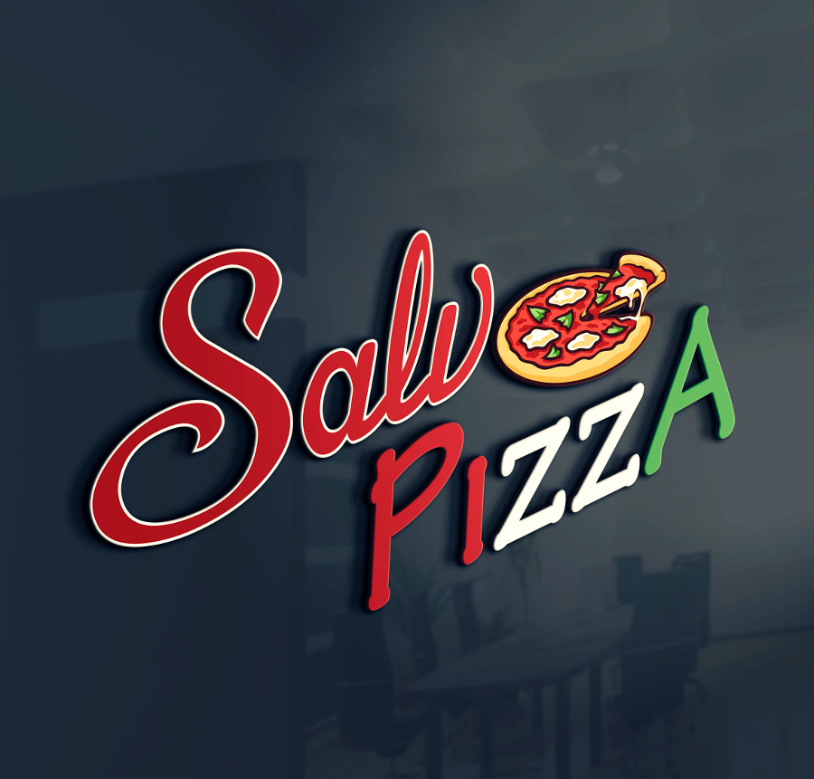 Pizza Logo für Salvos Hofpizza