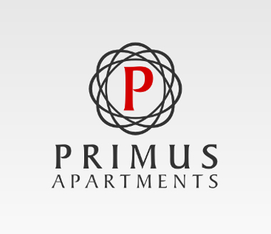 Apartment Logo, Primus Apartments