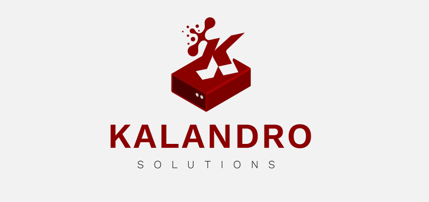 Computer Logo, Kalandro Solutions