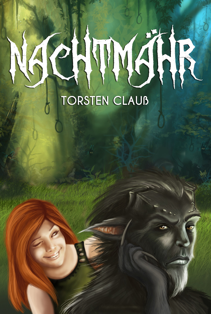 Kreatives E-Book-Cover für ein Fantasy-Märchen