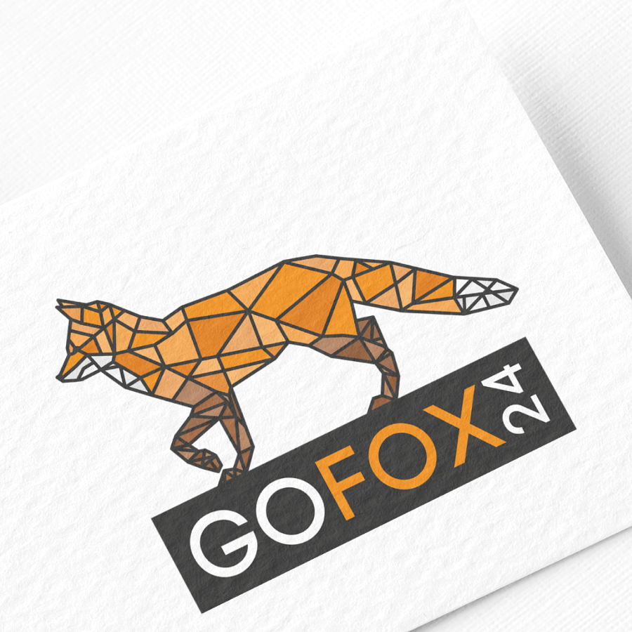 Logo-Design mit Fuchs für goFox24