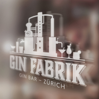 Gin-Fabrik-Logo-Design-trendig