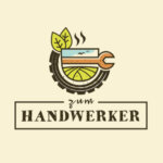 Lokal-zum-Handwerker-Trendlogo