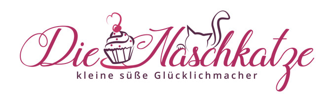 Katzen Logo, die Naschkatze