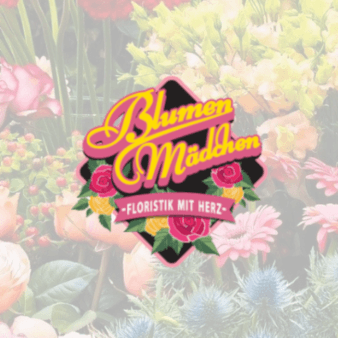 Blumen Mädchen Logo