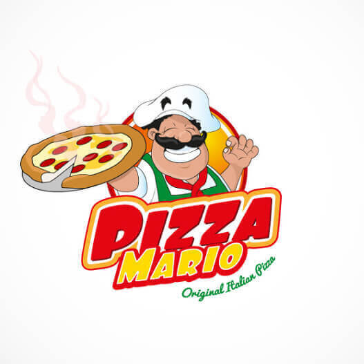 Pizza Mario Logo