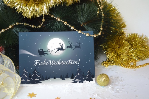 Weihnachtskarten-Designs für Online-Druckerei