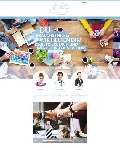 Juristisches Repetitorium sucht Landingpage