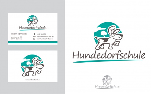 Hundeschule sucht Design für Logo und Visitenkarten