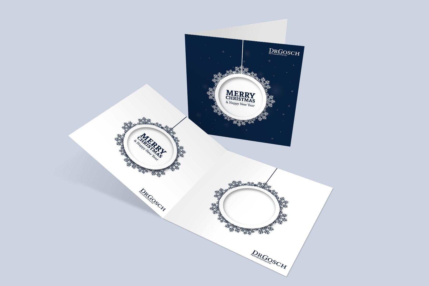 Weihnachtskarten-Design