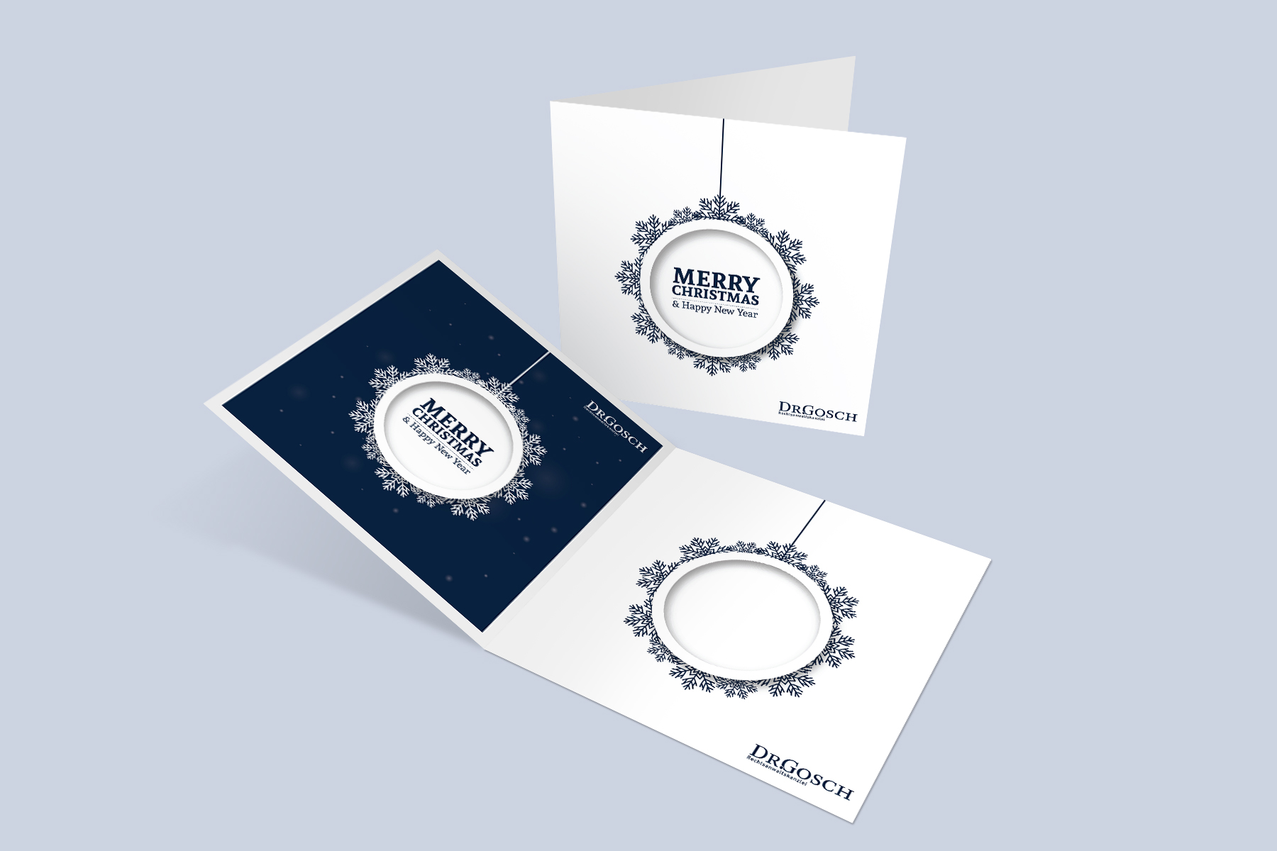 Weihnachtskarten-Design