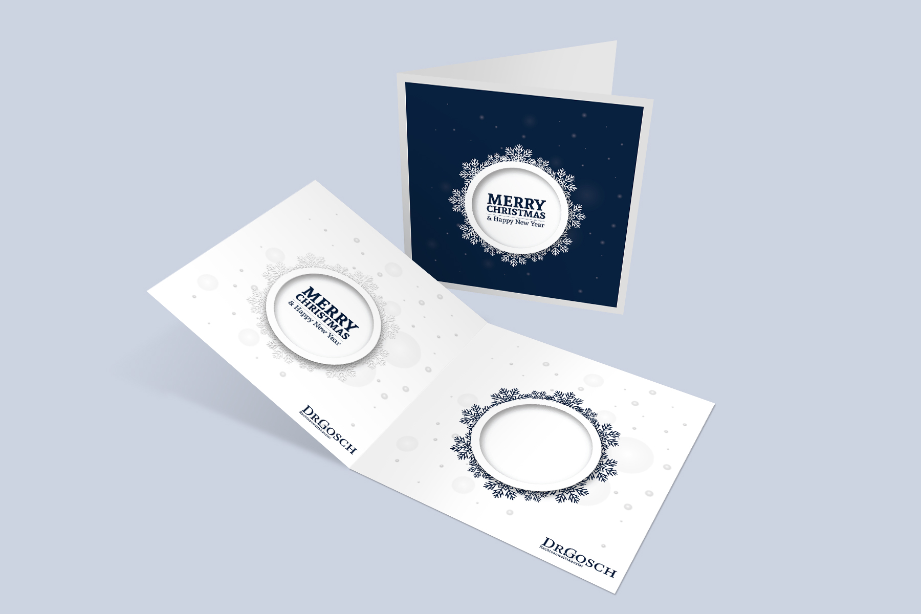Weihnachtskarten-Design