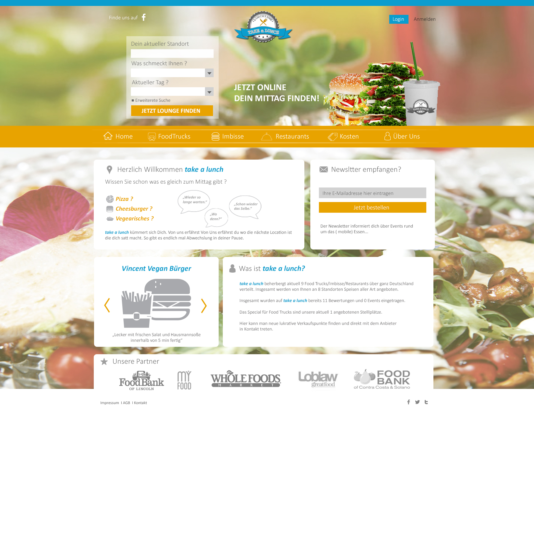 Webdesign fürs Mittagessen